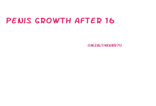 Penis Growth After 16