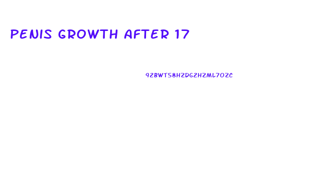 Penis Growth After 17