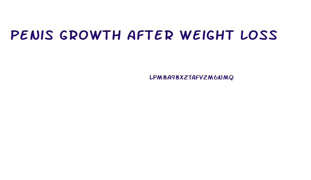 Penis Growth After Weight Loss