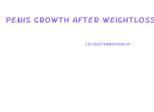 Penis Growth After Weightloss