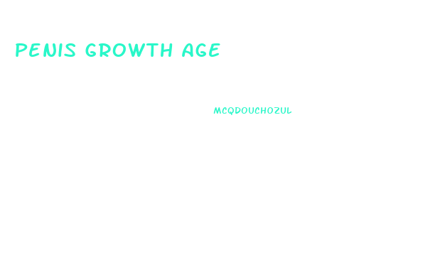 Penis Growth Age