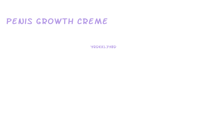 Penis Growth Creme