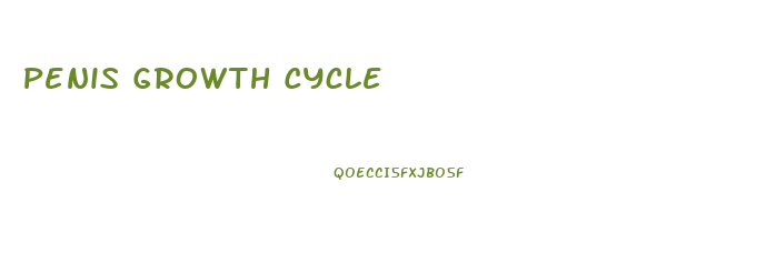 Penis Growth Cycle