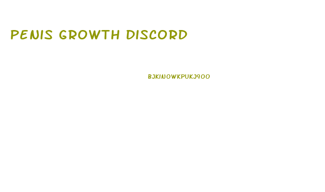 Penis Growth Discord