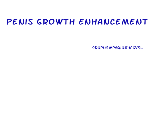 Penis Growth Enhancement