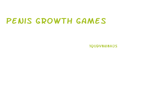 Penis Growth Games