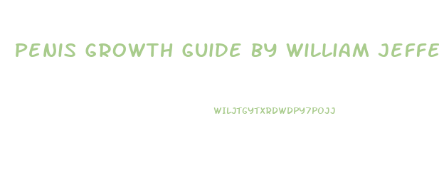 Penis Growth Guide By William Jeffers Pdf