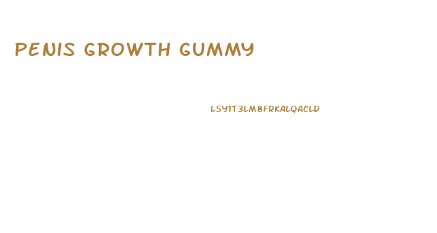 Penis Growth Gummy
