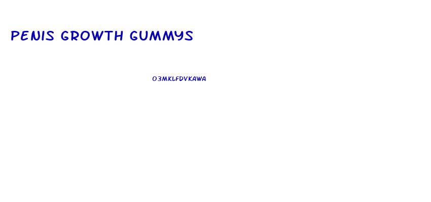 Penis Growth Gummys