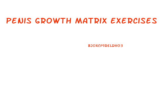 Penis Growth Matrix Exercises