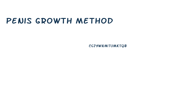 Penis Growth Method