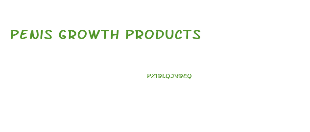 Penis Growth Products