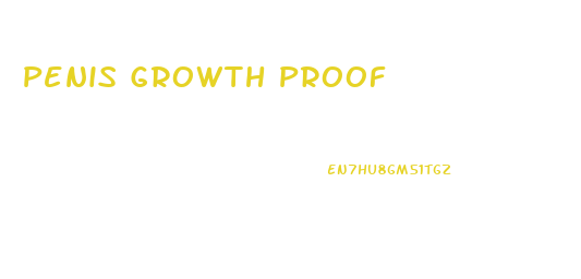 Penis Growth Proof