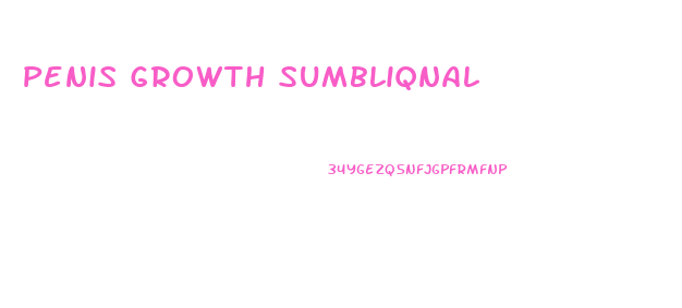 Penis Growth Sumbliqnal