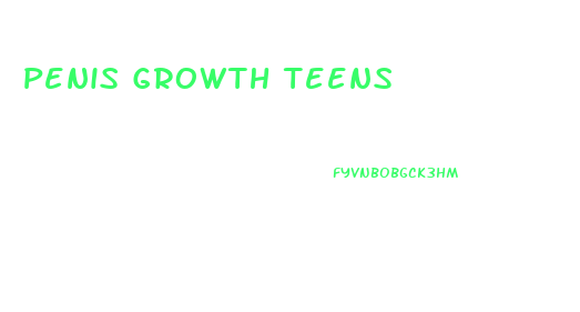 Penis Growth Teens