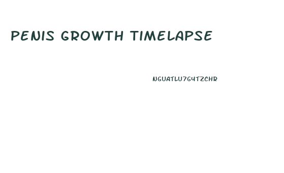 Penis Growth Timelapse