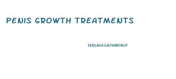Penis Growth Treatments