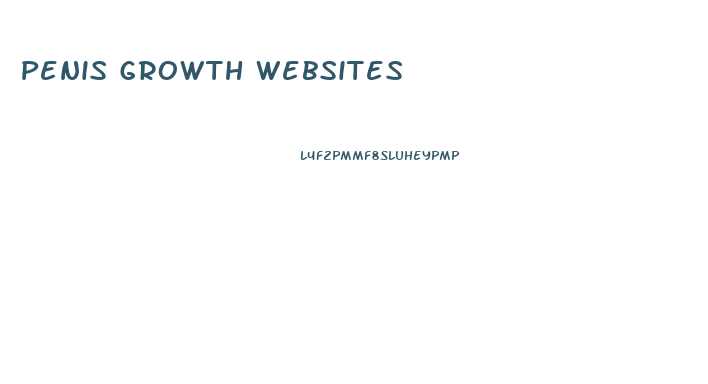 Penis Growth Websites