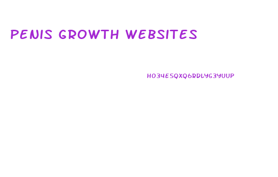 Penis Growth Websites