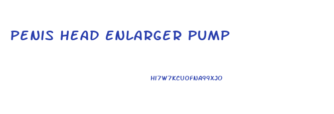 Penis Head Enlarger Pump