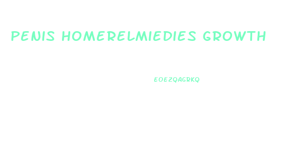 Penis Homerelmiedies Growth