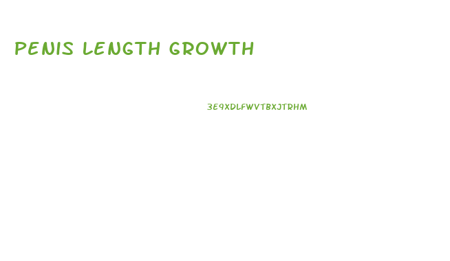 Penis Length Growth