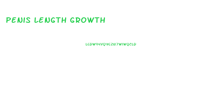 Penis Length Growth