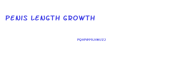 Penis Length Growth