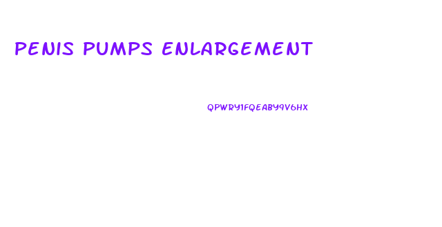 Penis Pumps Enlargement