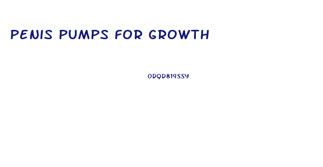 Penis Pumps For Growth
