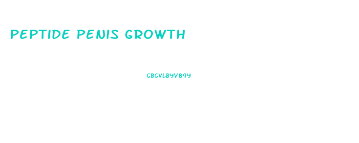 Peptide Penis Growth