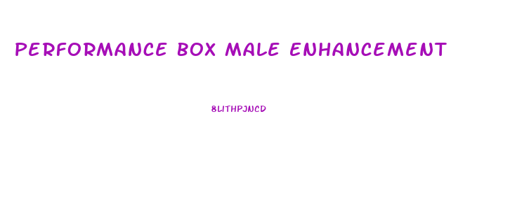 Performance Box Male Enhancement