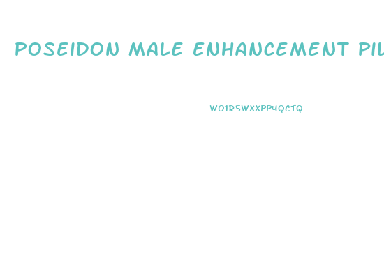 Poseidon Male Enhancement Pills Ingredients