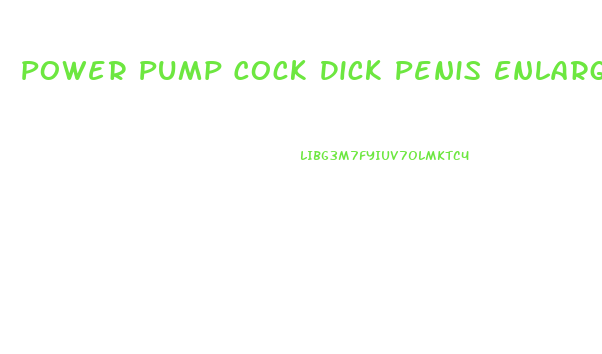 Power Pump Cock Dick Penis Enlargment Enlarger Vacuum