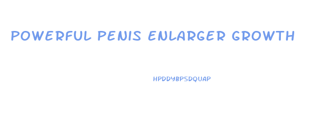 Powerful Penis Enlarger Growth