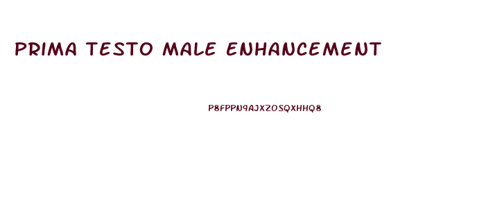 Prima Testo Male Enhancement