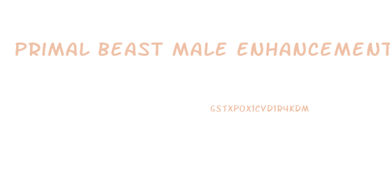 Primal Beast Male Enhancement Gummies