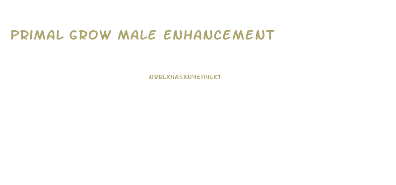 Primal Grow Male Enhancement