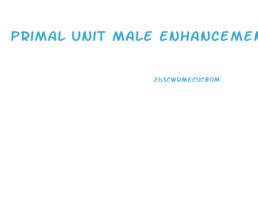 Primal Unit Male Enhancement