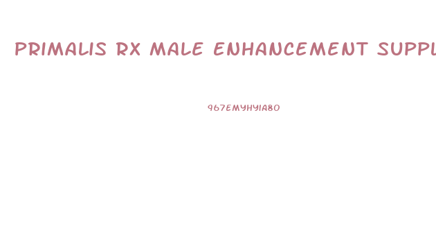 Primalis Rx Male Enhancement Supplement