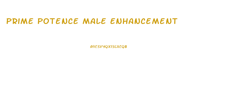 Prime Potence Male Enhancement