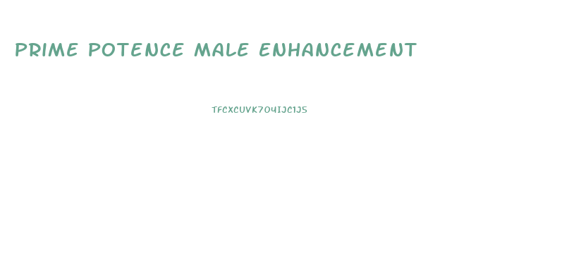 Prime Potence Male Enhancement