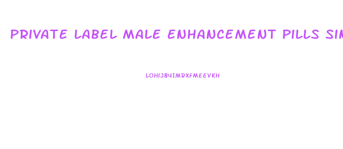 Private Label Male Enhancement Pills Single Card