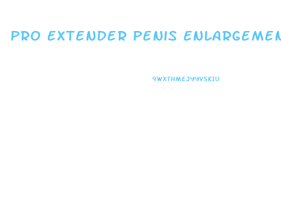 Pro Extender Penis Enlargement