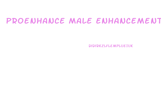 Proenhance Male Enhancement Patch