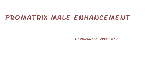 Promatrix Male Enhancement