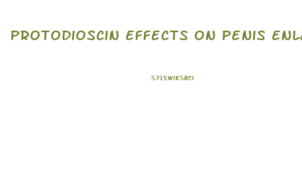 Protodioscin Effects On Penis Enlargement