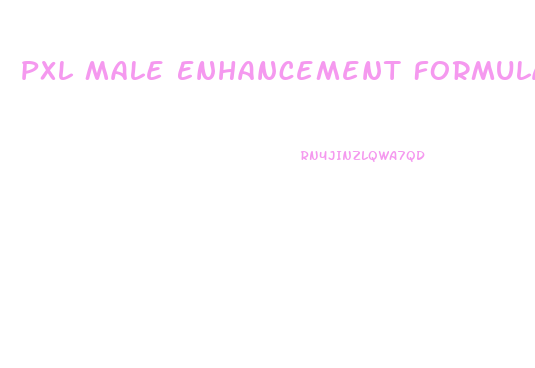 Pxl Male Enhancement Formula Review