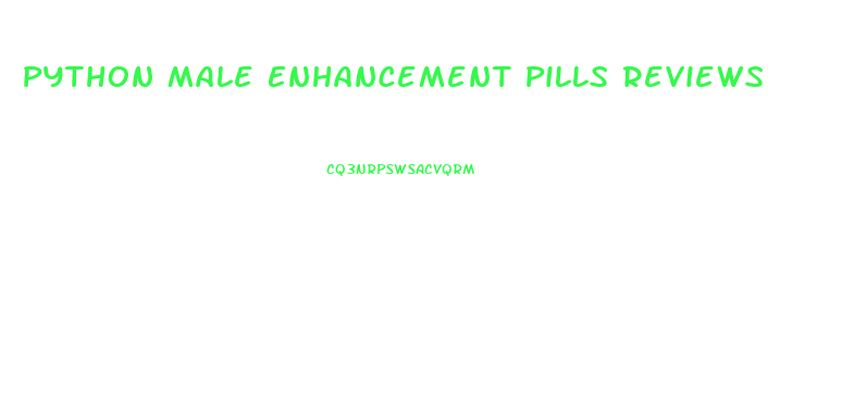 Python Male Enhancement Pills Reviews