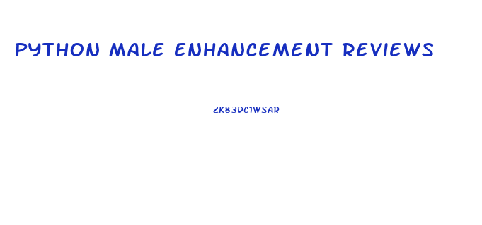 Python Male Enhancement Reviews